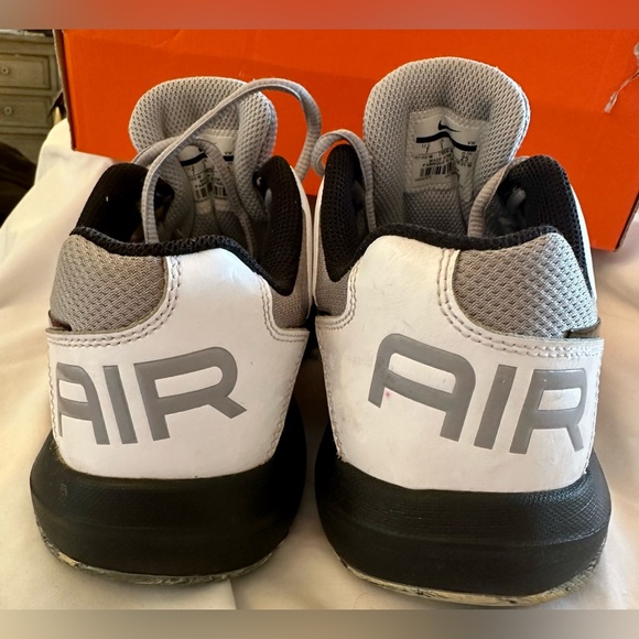 Nike Air Mavin Low Wolf Gray Metallic White Black Shoes 719924-005 Sz 7 With Box - Picture 4 of 10